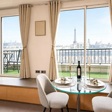 Appartement Champs-elysees With Balcony & Ac